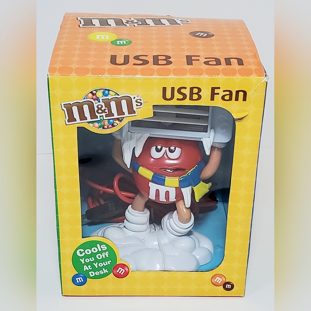M&M USB Fan Desk Fan